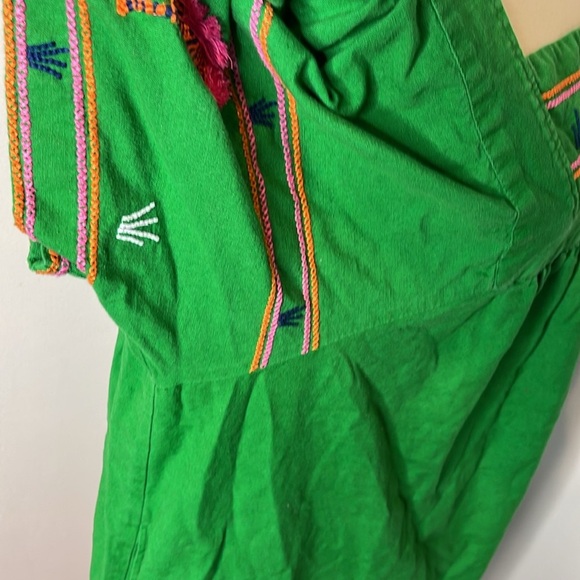 Frances Valentine‎ Picnic Zebra Print Linen-Blend Shift Dress - Picture 6 of 10